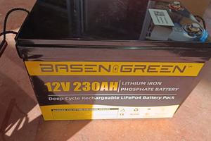 Batteria litio12V280AH camper nautico