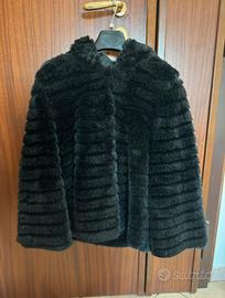 Eco pelliccia nera