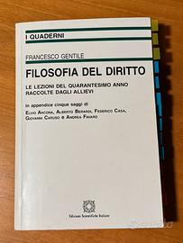 Filosofia del diritto - Francesco Gentile