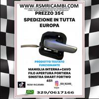 MANIGLIA INTERNA+CAVO FILO SMART 450