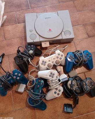 PlayStation 1 originale Sony + 7 controller + acc