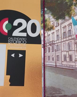 calendari storici originali carabinieri 