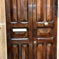 Porta d'ingresso in legno