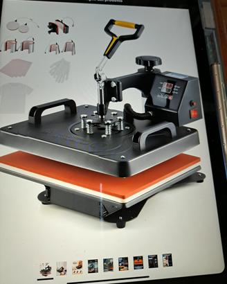 pressa a caldo Creworks 8 in 1