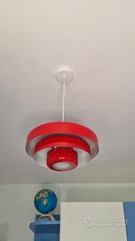 Lampadario Luximode rosso