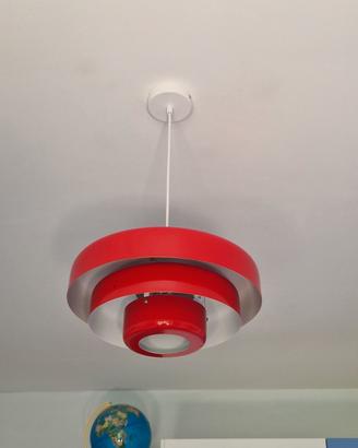 Lampadario Luximode rosso