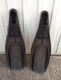 Pinne extra lunghe, scarpe da mare, boccaglio
