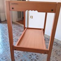 Carrello-Tavolino noce Foppapedretti