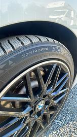 cerchi con gomme 4 stagioni bmw 225/45/18