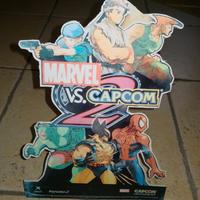 Cartonato espositore Marvel VS. Capcom 2