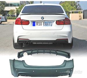 PARAURTI POSTERIORE BMW F30 LOOK M PERFORMANCE PDC