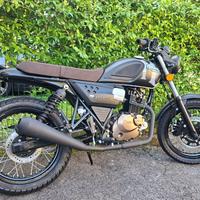 SCRAMBLER F.B. MONDIAL SPARTAN 125cc BLACK