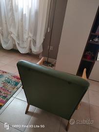 poltrona scandinava vintage