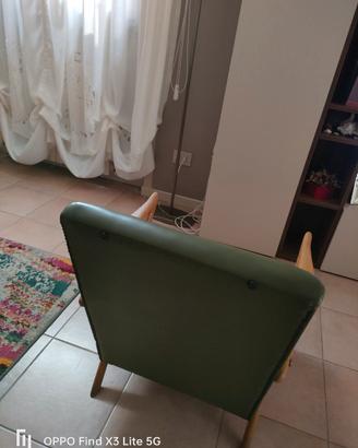 poltrona scandinava vintage