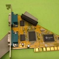 Scheda PCI con 2 porte seriali ed 1 porta parallel