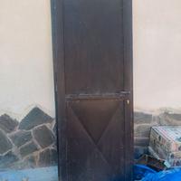 Doppia porta esterna ferro e alluminio