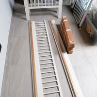 lettino ikea con spondina