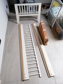 lettino ikea con spondina