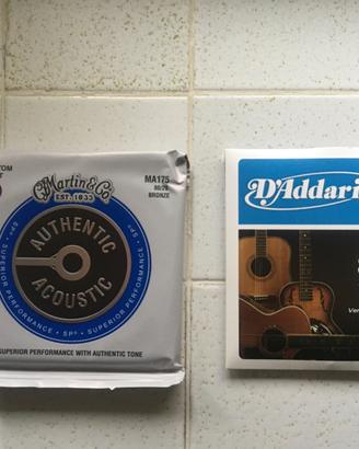 Corde chitarra acustica