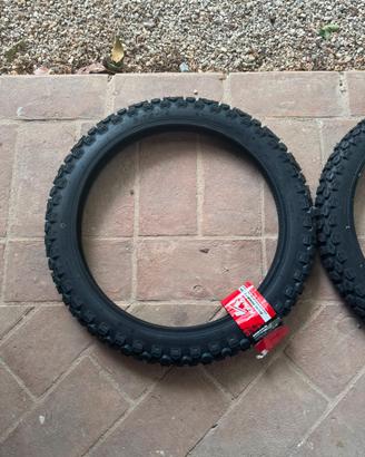 2 pneumatici nuovi enduro/cross 2.75 R19