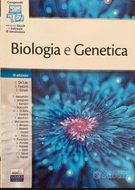 Libro di biologia e genetica