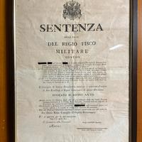 Sentenza 1833 saluzzo castelmaggiore