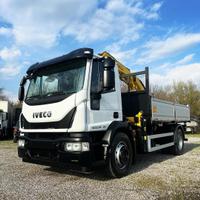 Iveco Eurocargo 190El28 gru e Rib. Pronta consegna