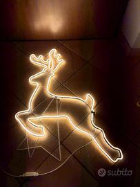 Renna Lumisona a Led luce Calda