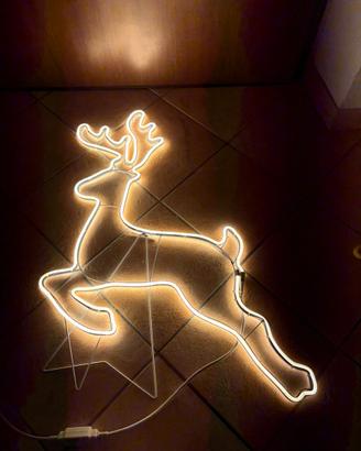 Renna Lumisona a Led luce Calda