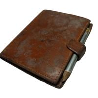 VINTAGE AGENDA IN PELLE DEL 1965 CON PORTAMATTITA