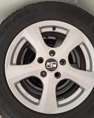 Ruote invernali complete di cerchi in lega