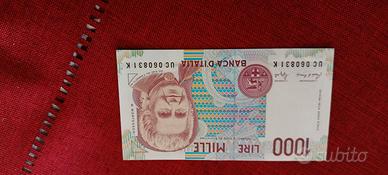mille lire carta 