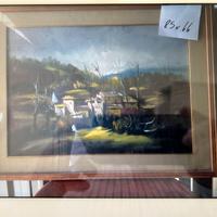 Quadri paesaggio campagna.