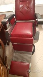 Poltrona da barbiere vintage Pietranera