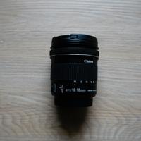 Obbiettivo Canon efs 10-18mm apsc