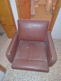 poltrona ufficio anni 50/60