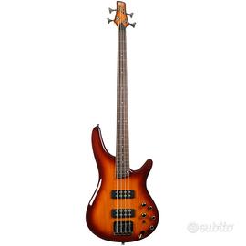 Basso Elettrico 4 Corde IBANEZ SR37 EF BROWN BURST