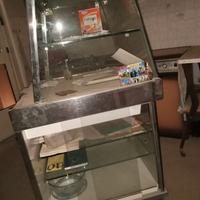 Vetrina riscaldabile a bagnomaria