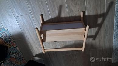espositore libri ikea flisat per bambini 