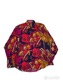 Camicia Etnica Vintage Multicolor Viscosa Tg L