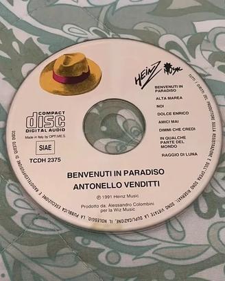 Antonello Venditti – Benvenuti in Paradiso (CD Ori