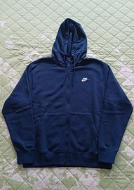 Felpa Nike zip intera con cappuccio taglia L NUOVA