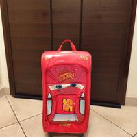 Trolley Saetta Mc Queen Disney Pixar Cars 3xar