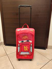 Trolley Saetta Mc Queen Disney Pixar Cars 3xar