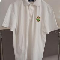 Polo bianco da uomo. Jack Nicklaus. L. Nuovo.