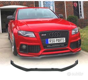 SPOILER LABBRO ANTERIORE AUDI A4 B8 LOOK RS4 11-15