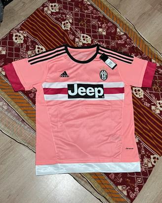 Maglia Juventus Adidas Rosa Jeep Nuovo
