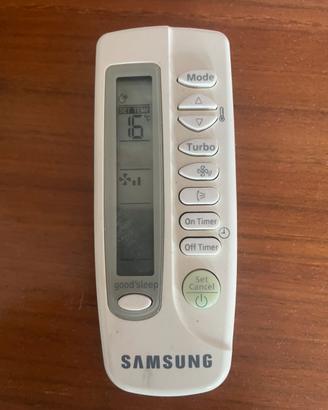 Telecomando condizionatore samsung