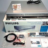 Philips DVDR3320V vhs dvd recorder HiFi COME NUOVO