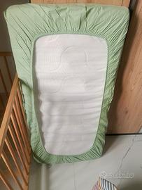 lettino per neonati con materasso 